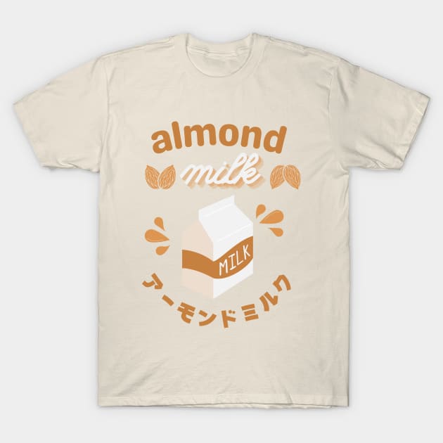 Almond Milk T-Shirt by Street Cat